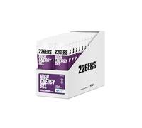 226ERS High Energy Gel, Gel Energético con BCAA, Grosella Negra 24 x 76g | 50g de hidratos, energía prolongada con ciclodextrina, rápido vaciado gástrico, mejor digestión, sin gluten, sin lactosa