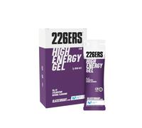 226ERS High Energy Gel, Gel Energético con BCAA, Grosella Negra 6 x 76g