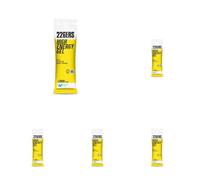 226ERS - High Energy Gel, Gel Energético para Deportistas, Ciclodextrina, Hidratos de Carbono, Favorece Uso de Glucosa y la Digestión, Libre de Dopaje, Vegano, Sabor Limón, 1 x 76 g (Paquete de 5)