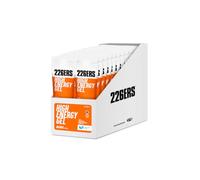 226ERS High Energy Gels | Geles Energéticos con 50g de Ciclodextrina como Hidrato y BCAA 8:1:1, Vegano, Naranja - 24 Geles