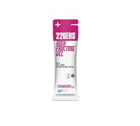 226ERS - High Fructose Gel, Gel Energético para Deportistas, con Maltodextrina y Fructosa, Vegano y Sin Gluten, Aporte Hidratos de Carbono, Sabor Fresa, 1 Gel x 80 g