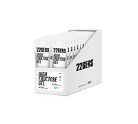 226ERS - High Fructose Gel, Gel Energético para Deportistas, con Maltodextrina, Sodio y Fructosa, Vegano y Sin Gluten, Aporte Hidratos de Carbono, Sabor Neutral, 24 Geles x 80 g