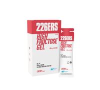 226ERS - High Fructose Gel, Gel Energético para Deportistas, con Maltodextrina y Fructosa, con 100 mg de Caféina, Vegano y Sin Gluten, Aporte Hidratos de Carbono, Sabor Cherry, 6 Geles x 80 g