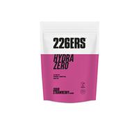 226ERS Hydrazero, Bebida Hipotónica Sales Minerales en Polvo, Fresa 225g | bebida hipotónica sin azúcares, repone electrolitos, mejora hidratación rendimiento, 500 mg de sodio, sin gluten, sin lactosa