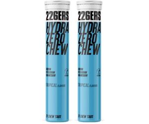 226ERS Hydrazero Chew Salts, Comprimidos Masticables para Reposición de Electrolitos, Apto para Veganos y sin Gluten, Sabor Tropical, 13 Comprimidos (Paquete de 2)