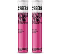 226ERS Hydrazero Effervescent, Electrolitos Efervescentes, Fresa 1 x 20 (Paquete de 2)