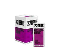 226ERS Isotonic Drink, Bebida Isotónica en Polvo, Frutos Rojos 20 x 20g | hidratación isotónica, 17 g de hidratos de carbono, sin azúcar, repone sales y electrolitos, sin gluten, sin lactosa, vegano