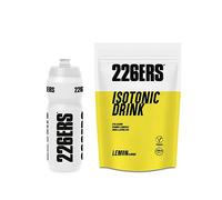 226ERS Isotonic Drink + Bidón, Bebida Isotónica Sales en Polvo, Limón 1kg