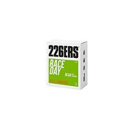 226ERS Race Day-BCAA, Barrita Energética Deportiva, Manzana Canela 6 x 40g | carbohidratos con BCAA 8:1:1, sin gluten y sin lactosa, apta veganos, fácil de masticar, sin aceite de palma