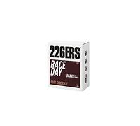 226ERS - Race Day-BCAA, Barrita Energética para Deportistas, Carbohidratos, para Entrenamientos y Competiciones, Barritas Veganas y sin Gluten, Sabor Chocolate Negro, Caja 6 Barras x 40 g
