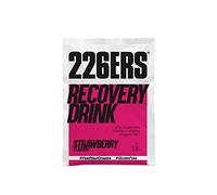 226ERS - Recovery Drink Monodosis, Recuperador Muscular para Deportistas, Proteína Whey, L-Arginina, Creatina, Hidratos de Carbono, Triglicéridos, sin Gluten, Sabor Fresa 1 x 50g