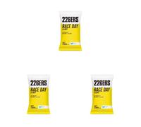 226ERS - Sub9 Race Day, Monodosis, Bebida Energética para Deportistas, en Polvo, Hidratos de Carbono, BCAA, Sodio y L-Carnitina, sin Gluten y sin Lactosa, Libre de Doping, Sabor Limón, 1 sobre