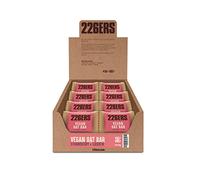 226ERS Vegan Oat Bar, Barritas de Avena Sin Gluten, Veganas y Apta para Celíacos, Fresa & Anacardos - 24 x 50 gr