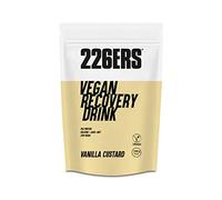 226ERS - Vegan Recovery Drink, Recuperador para Deportistas, Proteína de Guisante en Polvo, Vegano, sin Gluten, sin Lactosa y Libre de Doping, Sabor Natilla de Vainilla 1 kg