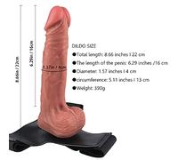 22Cm Ćøñšølađøreš Mujer Ġørđø Xxl para el Ćlítøriš Ręålišta Baratøš con Arñeš Pěṋèš Šęxuåleš para Mujereš Ręåleš con Ćiñturøñ Baratø Ćøñšølađør