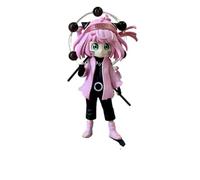 22cm Spy Anya Forger Cos Rikudousennin Modo Anime Action Figure Model Statue Collection Desktop Decoration Toy Gift (Pink)