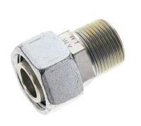 22L y 3/4'' NPT Rectas de acero galvanizado con rosca macho 160 bar Ajustable ISO 8434-1