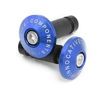 Ø22mm (7/8") Topes de Manillar Moto Manillar Topes Perillas Aluminio,Universal deslizador antivibración
