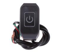 22mm Botón De Control Para Motocicleta Interruptor De Manillar Con Luz Botón Momentáneo Para Arranque Eléctrico Accesorios Impermeables Para Motocicleta Botón Interruptor Encendido
