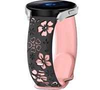 22mm Pulsera de Repuesto para Amazfit Bip 6/5 Unity/Pace,Stratos 3/2/2S, Flower Deporte Brazalete Silicona Correa para Amazfit GTR 4/3/3Pro/2/Helio/Active Max,Balance 2 46mm