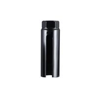 22mm Que Contiene Oxígeno Vacío Sensor Lambda Toma Extracción Negro Boca Estrecha Kit Herramientas Coche 1/2 Unidad 8mm Ranura Acero Grifo Combustible(Small Open)