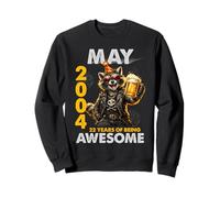 22nd Birthday Raccoon Beer May 2004 Vintage 22 Years Old Sudadera