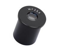 23, 2-mm Microscopilar 25X Amplio Campo Doculares para Microscopios Biológicos Detallados Examen de Muestras Microscopio Biológico Adaptador de Lente