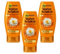 ( 23,35€/ L) 3x 200ml Garnier Verdadero Tesoros Lavado El Wunderbare Nährer