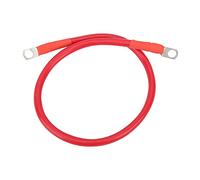 23 6 Inch 4AWG 25mm2 150A High Toughness Ground Wire Earth Cable for Battery Inverter Holder with Tinned Copper Conductor and Elastomer Jacket for Battery Negative Pole (A(red))