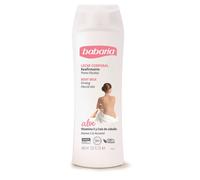 Babaria - Crema Reafirmante Corporal | Crema Hidratante Corporal Y Firmeza | Body Milk Para Pieles Sensibles | Aloe Vera Y Vitamina E | Rápida Absorción - 400 Ml