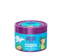 Aussie SOS Supercharged Hydration Mascarilla Para Pelo Y Cuero Cabelludo 500ml Alivia El Cuero Cabelludo Seco E Hidrata El Pelo Extremadamente Seco