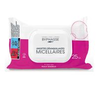 Toallitas desmaquillantes - BYPHASSE - Solución micelar - 25 unidades - Sin parabenos - Todos los tipos de piel