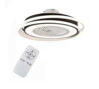 23" Invisible Fan Lamp 3-speed 3 Light Color Variations