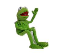 23" The Muppets Kermit Frog Plush Toys Cartoon Soft Doll Frog Anime V_y High Quality