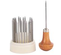 23 Uds Herramientas de Engaste de Diamantes Juego de Herramientas de Joyería de Cuentas de Metal Ajuste de Cuentas de Piedra de Diamante Máquina de Grabado Herramienta para Hacer Joyas Hechas