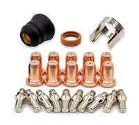 23 Uds PT-60 IPT-40 PT40 punta de antorcha de corte por Plasma 1,0mm 51313 electrodo 52582 corte por Plasma