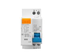 230 V 1P+N Interruptor de corriente residual con protección contra sobre- y | Circuit Breaker (TPNL 40A)