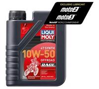 LIQUI MOLY Motorbike 4T Synth 10W-50 Offroad Race | 1 L | Aceite de 4 tiempos de motocicleta | 3051