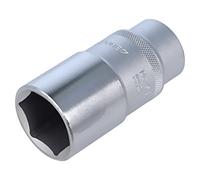 2300591 Zócalo: llave de vaso de 6 ángulos 30 mm 1/2" Chapado: cromo GEDORE