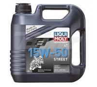 LIQUI MOLY Motocicleta 4T 15W-50 Street Aceite de Motor 4Liter
