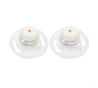 2303-0347 Conjunto de mango intermedio compatible con accesorios ROHL, pieza de repuesto para kit de reparación de muebles de exterior, placa frontal de 2.2 pulgadas (2 piezas)