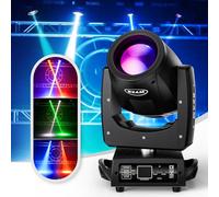230W LED Luz de Cabeza Móvil, d-mx512 Discoteca Escenario Haz Punto con 24 Prisma 4 Modos de Control Luz de Fiesta para Boda DJ Fiesta Banda en Vivo Espectáculo (1 pezzo)