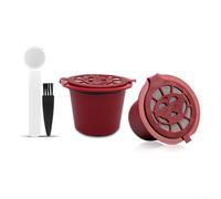 234 filtros de cápsulas de café compatibles con máquinas de fabricación, filtros de cápsulas de café recargables y reutilizables, cepillo de limpieza y cuchara (2 piezas)