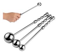 235 mm extra largo anal plug acero inoxidable butt plug consolador anal masajeador anal varilla bola látigo dilatador próstata masajeador punto G masturbación juguete sexual para hombres y mujeres(S)
