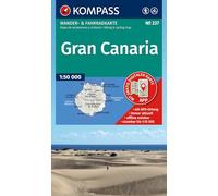 237 gran canaria: Wander- und Fahrradkarte in einem - inklusive Offline-Verwendung in der KOMPASS-App. Wander-& Radwege.