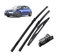 24" 18" 14" Frente y Juego de limpiaparabrisas Traseros, limpiaparabrisas de Coche, limpiaparabrisas, para Alfa, para Romeo, para Giulietta 940 2010-2019 2020
