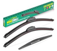24" 21" 14" Windshield Wiper Blades Replacement for Honda Pilot 2003 2004 2005 2006 2007 2008 Premium All Weather Front Rear Wipers Set - OEM Quality (Pack of 3)