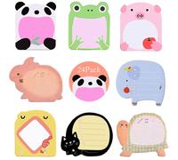 24/36 Stickers con Diseño de Animales | Ideales para Rellenar Bolsas de , Notas, Itinerarios, Recordatorios Diarios