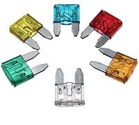 24/60/10 0pcs Mini fusibles de coche 5a 10a 15a 20a 25/30a AMP sin caja Glip Surtido Auto Blade Cars Camión Surorto fusible Kit set