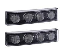 24/7 Auto 2 luces LED blancas para visera delantera de techo de cabina para SCANIA 4 Series P R T G 12/24V E-marcado